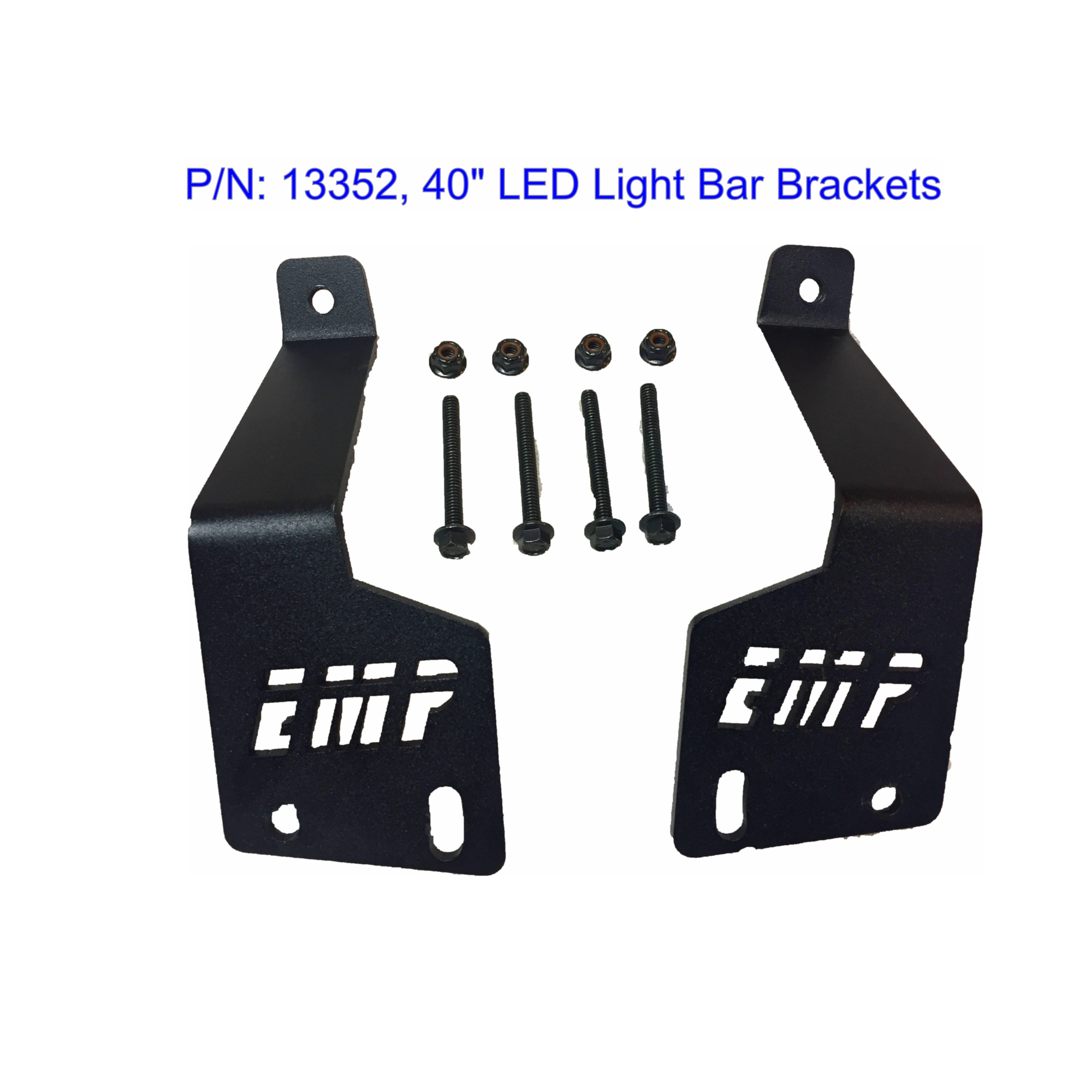 Extreme Metal Products, Maverick X3 LED Light Bar Brackets, Model# 13352